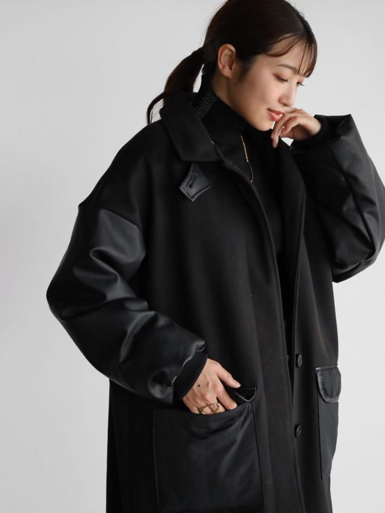 ヤマダヤ souer7 2wayブラックコート ライトアウター ヤマダヤ souer7 2wayブラックコート ライトアウター