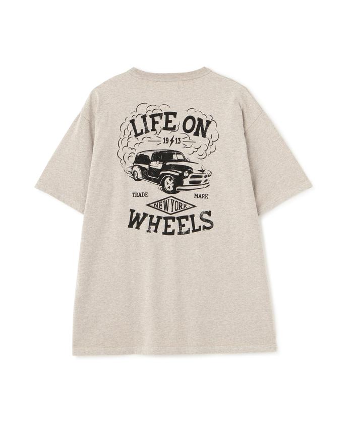 HEATHER T-SHIRT ”LIFE ON WHEELS”／ヘザーTシャツ ”ライフ オン ホ セール 30%OFF】HEATHER T－SHIRT 
