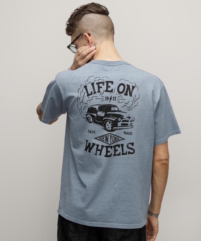 HEATHER T-SHIRT ”LIFE ON WHEELS”／ヘザーTシャツ ”ライフ オン ホ セール 30%OFF】HEATHER T－SHIRT 