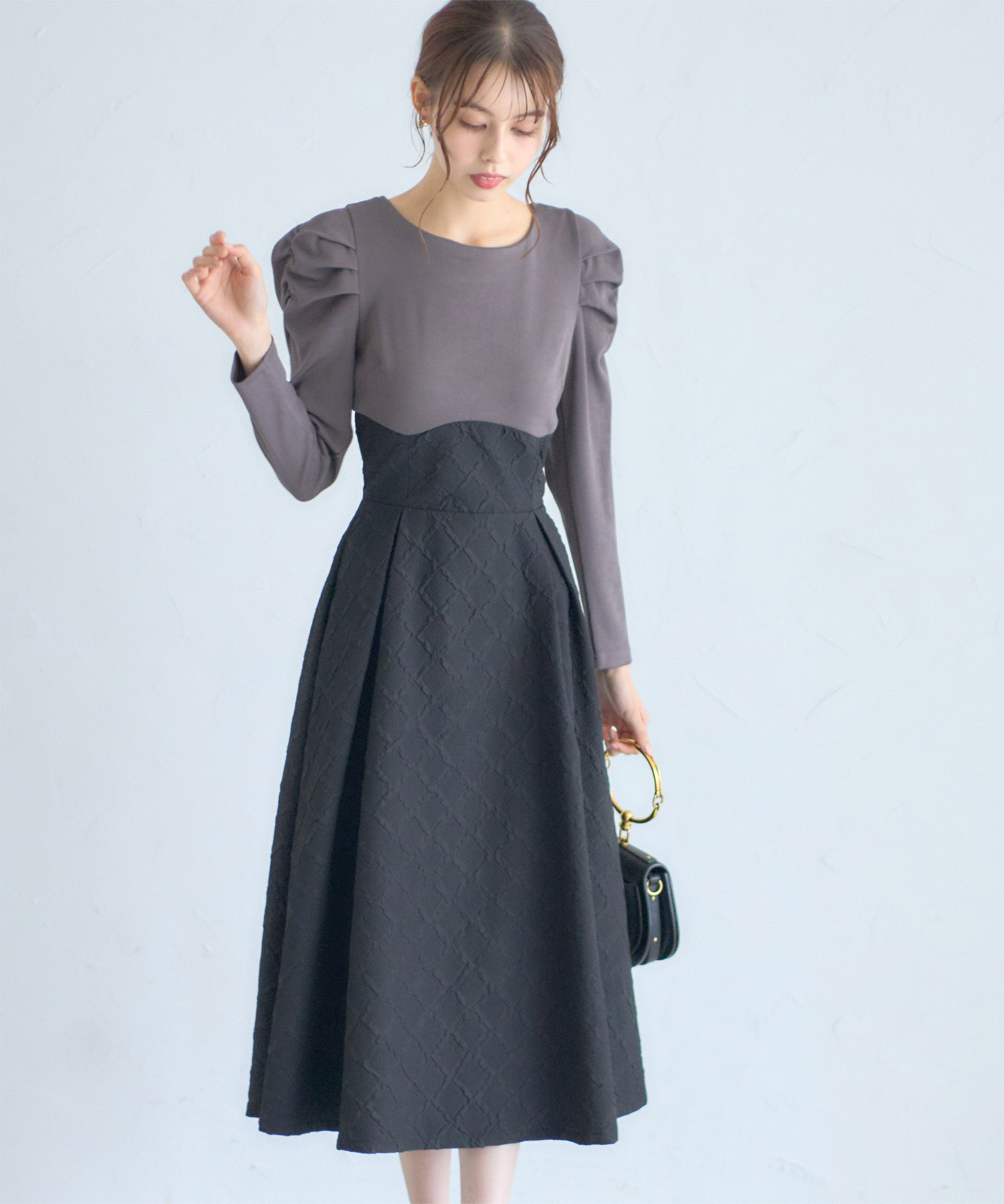 トッコクローゼット tocco closet 後ろリボン付きパワー トッコクローゼット tocco closet 後ろリボン付きパワー