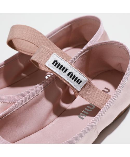 セール 16%OFF】MIUMIU バレエシューズ 5F794DFA005 QU6 パンプス