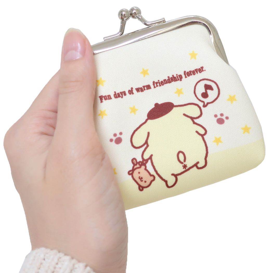 ポムポムプリン ケース 小物入れ レトロ　缶 サンリオキャラクターズ ミニミニレトロゴミ箱缶 ポムポムプリン