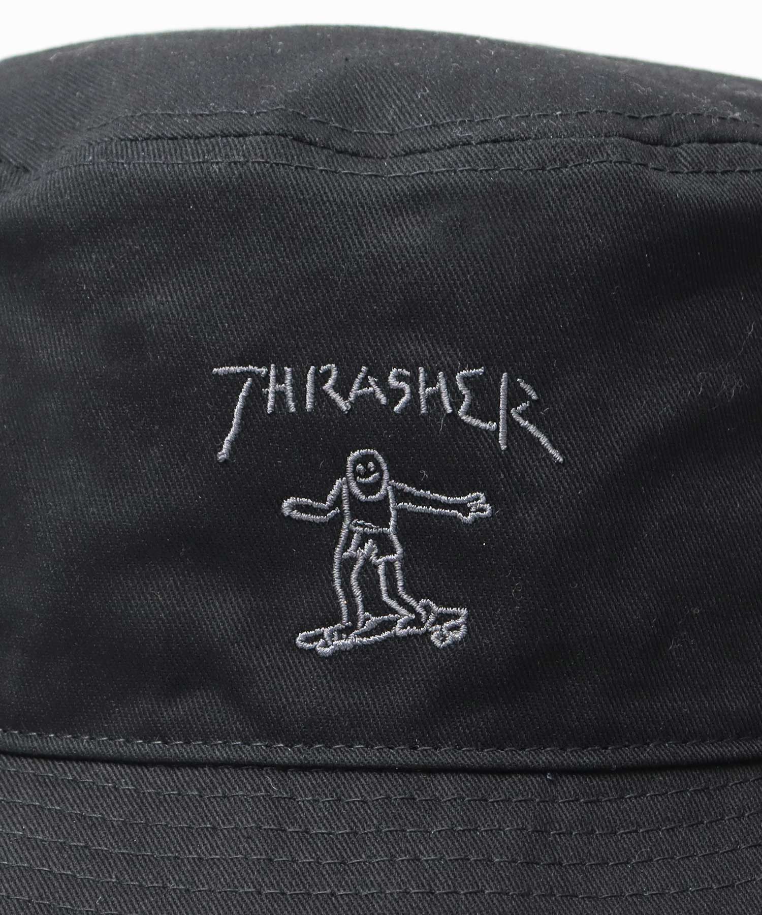 スラッシャー THRASHER 刺繍 バケットハット 帽子 ユニセックス