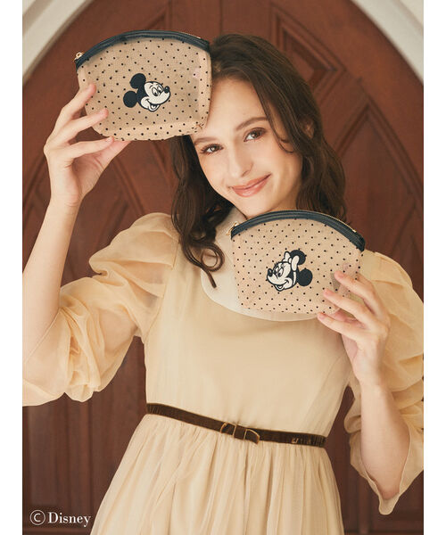 セール 40%OFF】Mickey Mouse/ドットメッシュポーチ(505790606) | メゾンドフルール(Maison de FLEUR) - d fashion セール 40%OFF】Mickey Mouse/ドットメッシュポーチ(505790606) | メゾンドフルール(Maison de FLEUR) - d fashion