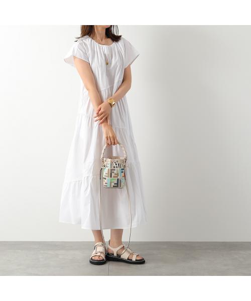 FENDI ホワイト ボストンバッグ 富岡佳子さん リュクスなバッグ】フェンディの新作ボストン