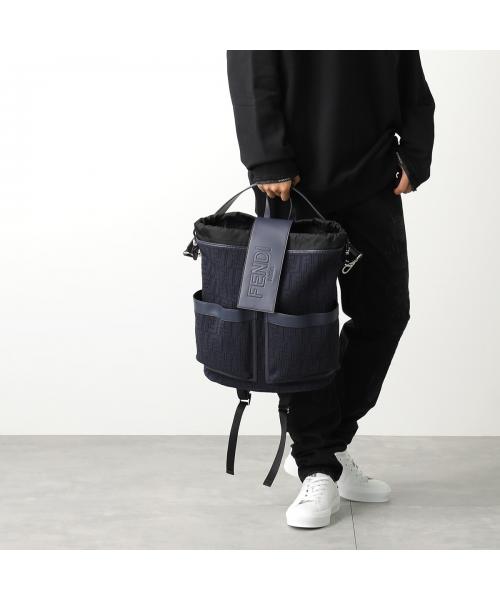 FENDI フェンディ FF Jacquard Fendi Strike Medium Backpack FF