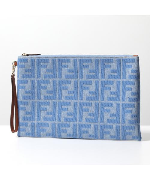 セール 22%OFF】FENDI クラッチバッグ 8N0178 AP4N デニム セール 22%OFF】FENDI クラッチバッグ 8N0178 AP4N デニム