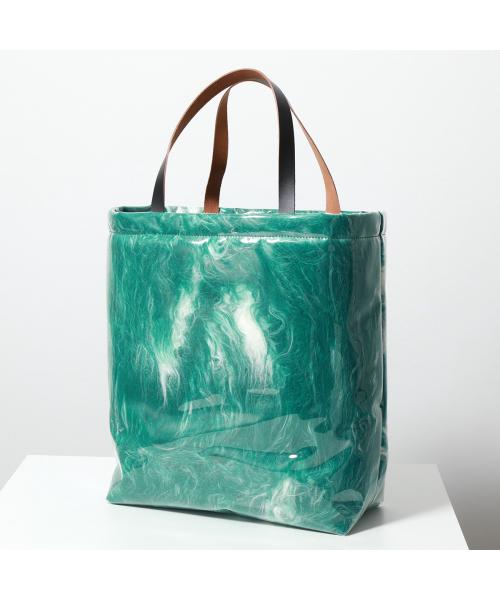MARNI｜クリアラップ付き North/Southトートバッグ (MARNI