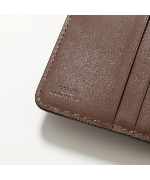 セール】FENDI 二つ折り財布 8M0490 ADYM FFダイヤモンド