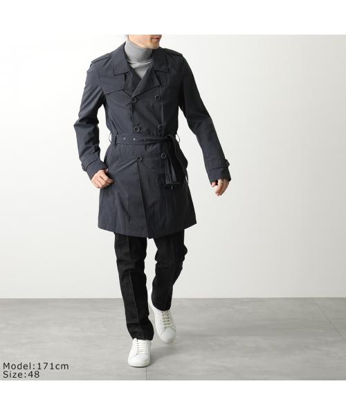 正規 HERNO ヘルノ ステンカラーコートスプリングコートトレンチ