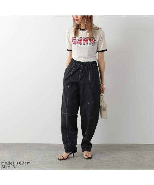【新品】GANNI ガニー　中綿 ハイウエスト ハーフパンツ 34 新品】GANNI ガニー 中綿 ハイウエスト ハーフパンツ 34 パンツ