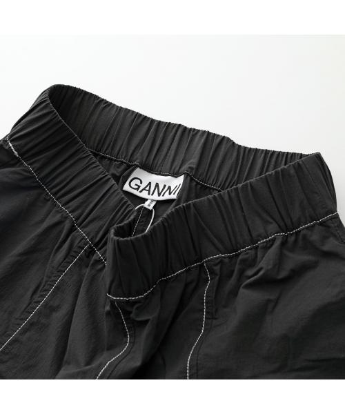 セール】ガニー GANNI GANNI カーブパンツ Cotton Crepe