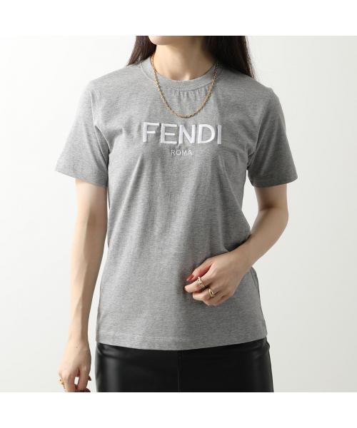 FENDI 半袖Tシャツ FS7254 ALCA ロゴ刺繍 セール49%OFF】フェンディ FENDI FENDI 半袖Tシャツ FS7254 ALCA