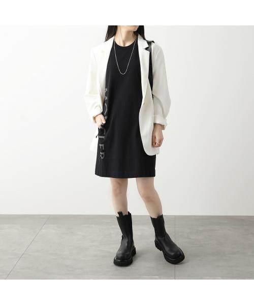 MONCLER 8I00005 829HP ノースリーブワンピース MONCLER Matt Black モンクレール マットブラック ワンピース