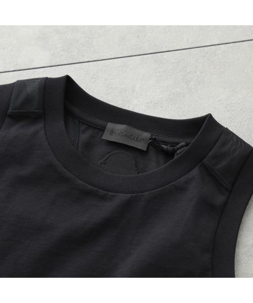 MONCLER 8I00005 829HP ノースリーブワンピース セール】モンクレール MONCLER MONCLER Matt Black ワンピース