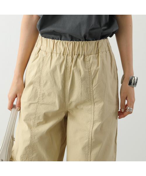 GANNI / ガニー　イエロー　パンツ　ハイウエスト　ポケット GANNI ガニー パンツ Washed Satin Pocket Pants F9225 F8557