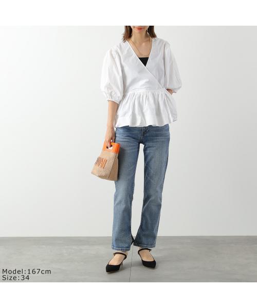 GANNI ガニー スウェット パフスリーブ ブラック M 8033001899016_1.jpg?v=