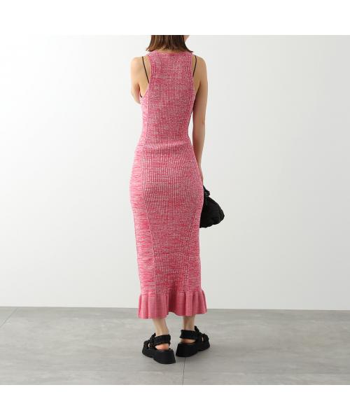 セール】ガニー GANNI GANNI ワンピース Melange Sleeveless