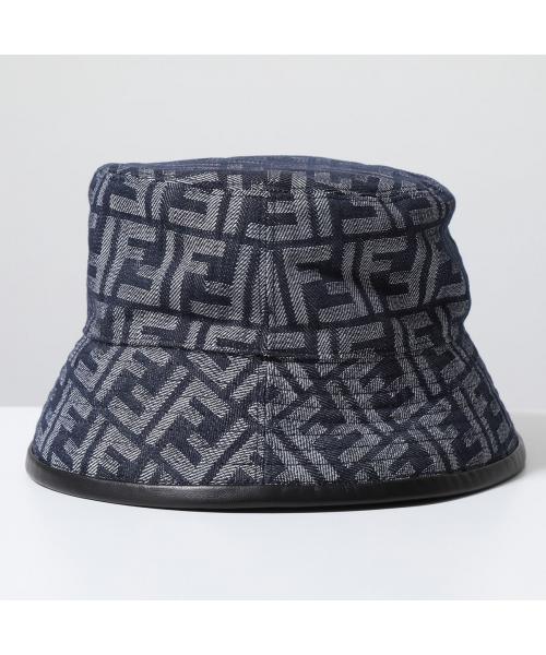 セール】FENDI バケットハット FXQ801 AN9H デニム FFロゴ セール】FENDI バケットハット FXQ801 AN9H デニム FFロゴ