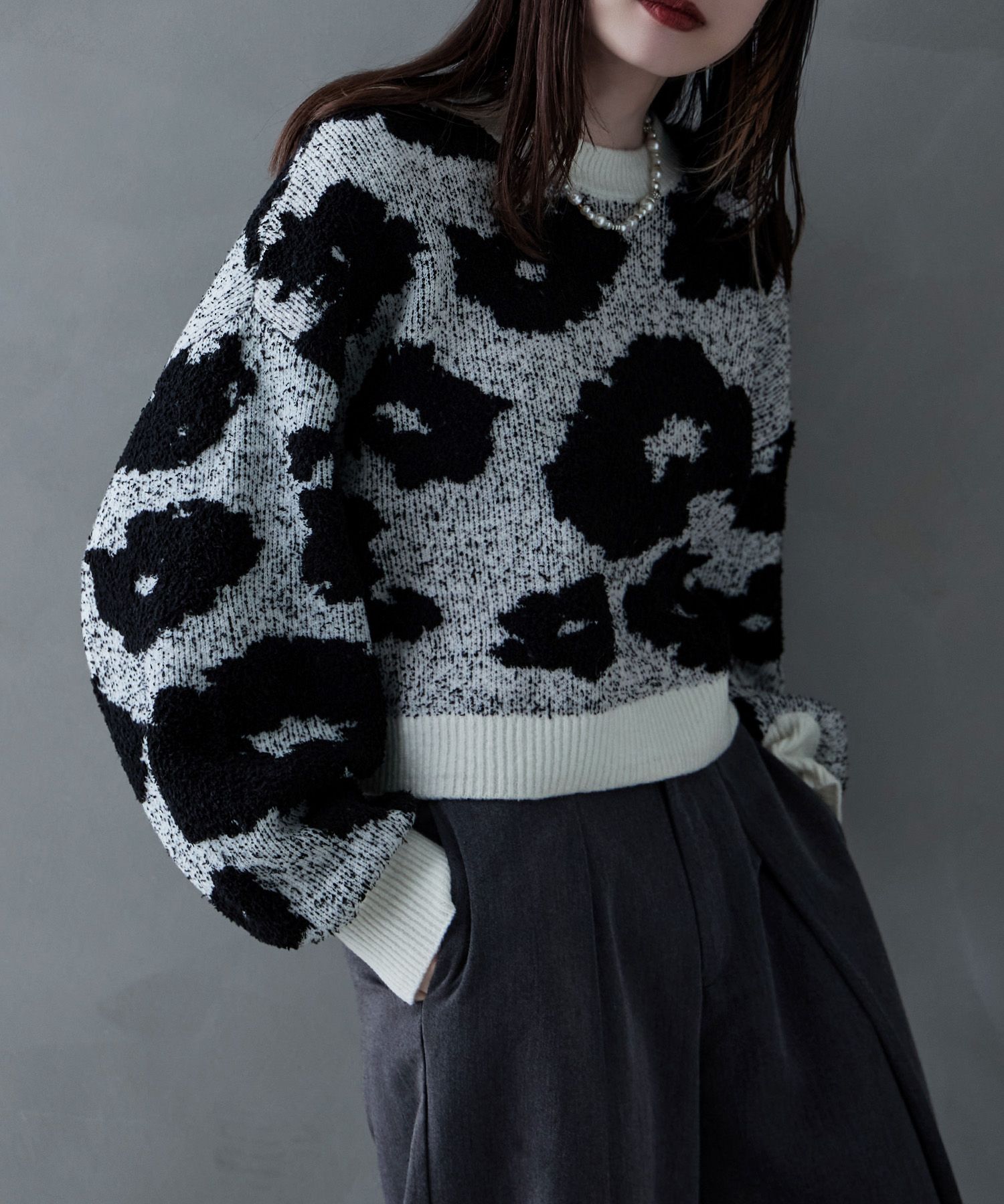 ✨アイルランド製✨ ジョンブラニガン ♡ ニット コート ウール アルパカ 高級 A playful twist on classic black. 黒を遊ぶ。 – Royal Alpaca