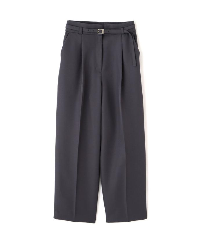 ウォッシャブルベルト付ワイドパンツ《S Size Line》(505793834