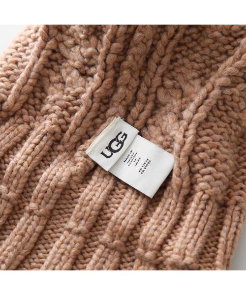 アグ UGG UGG ニット帽 W CABLE BEANIE W POM 22589 ポンポン アグ UGG UGG ニット帽 W CABLE BEANIE W POM 22589 ポンポン