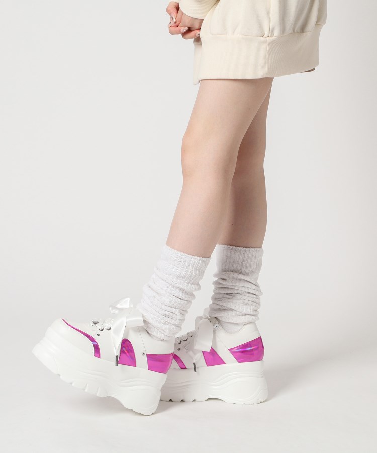 【ALDO】花柄&バタフライ☆Iconistep☆ウェッジ・厚底スニーカー ALDO】花柄&バタフライ☆Iconistep☆ウェッジ・厚底スニーカー