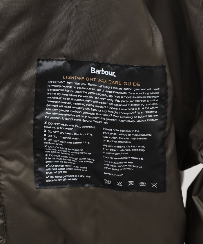 Barbour / バブアー】JBS Flight Jacket(505795347 Barbour / バブアー】JBS Flight Jacket(505795347