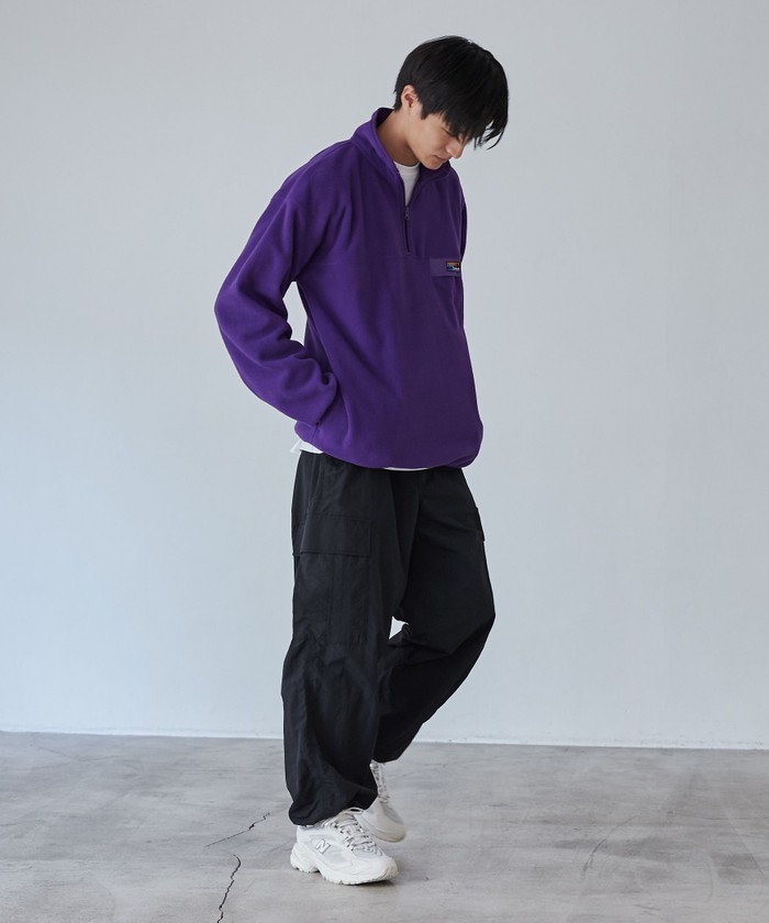 セール 55%OFF】＜Parknik＞フリースハーフジッププルオーバー