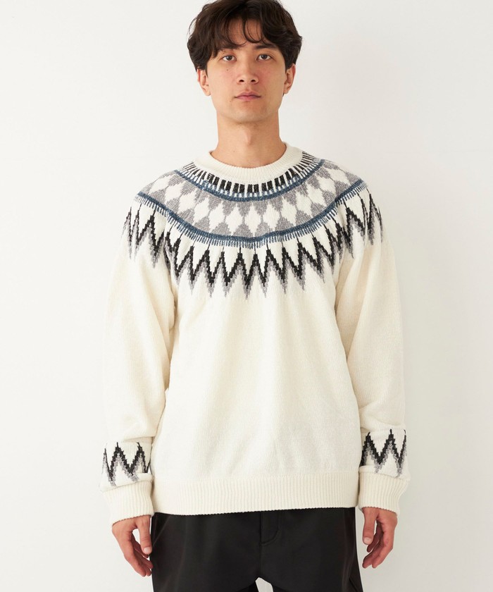 SHIPS for women / シップスウィメン SHIPS Colors:〈手洗い可能〉ロゴ ジャカード ニット◇ SHIPS Colors:〈手洗い可能〉ラメ メッシュ ジップ カーディガン