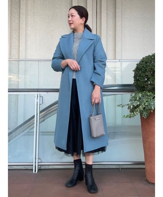 セール】《VERY12月号掲載》ベルテッドラップコート(505766672 セール】《VERY12月号掲載》ベルテッドラップコート(505766672