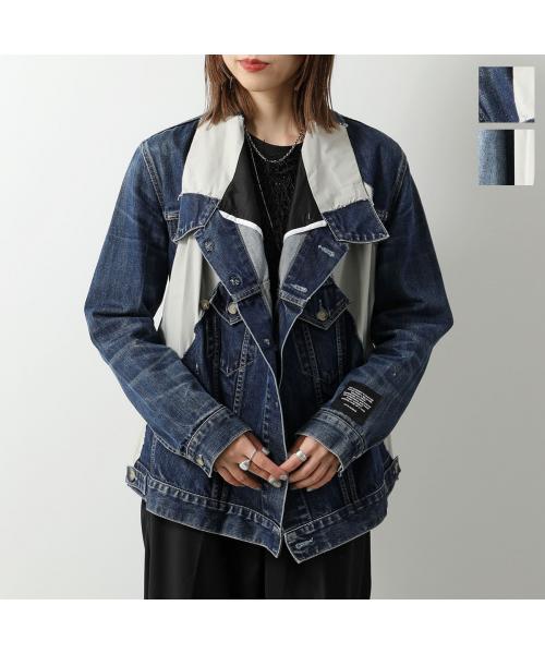 セール】Lutz Huelle デニムジャケット SLANT DENIM JACKET 切替 ライン(505796761) | ルッツヒュエル(LUTZ  HUELLE) - d fashion