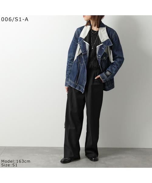 セール】Lutz Huelle デニムジャケット SLANT DENIM JACKET 切替