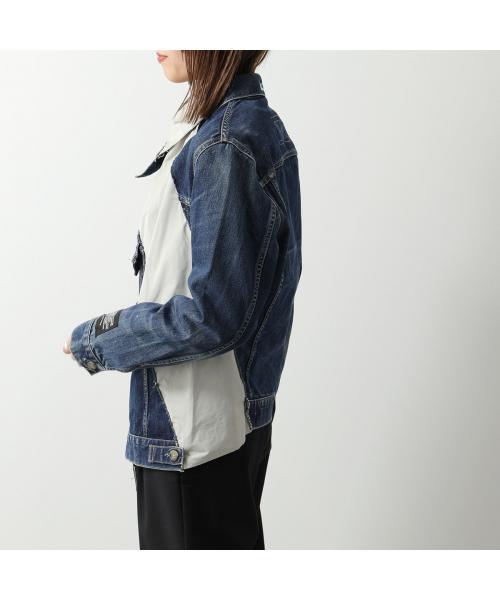 セール】Lutz Huelle デニムジャケット SLANT DENIM JACKET 切替