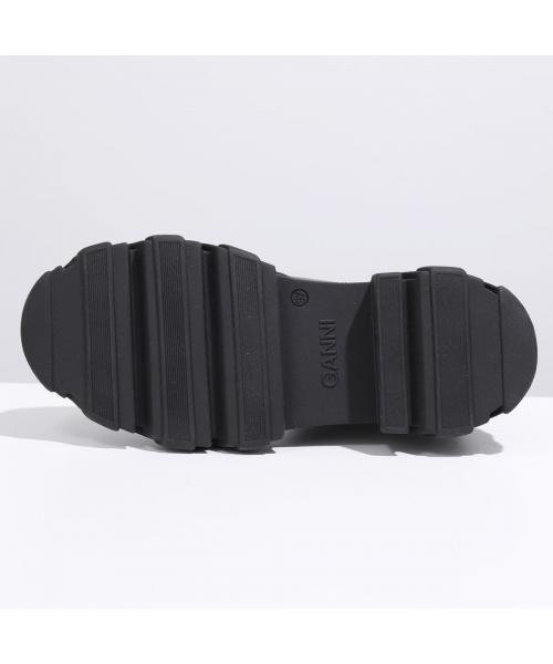 箱B】GANNI ロングブーツ High Chelsea Boot Black Stitch 箱B】GANNI ロングブーツ High Chelsea Boot Black Stitch