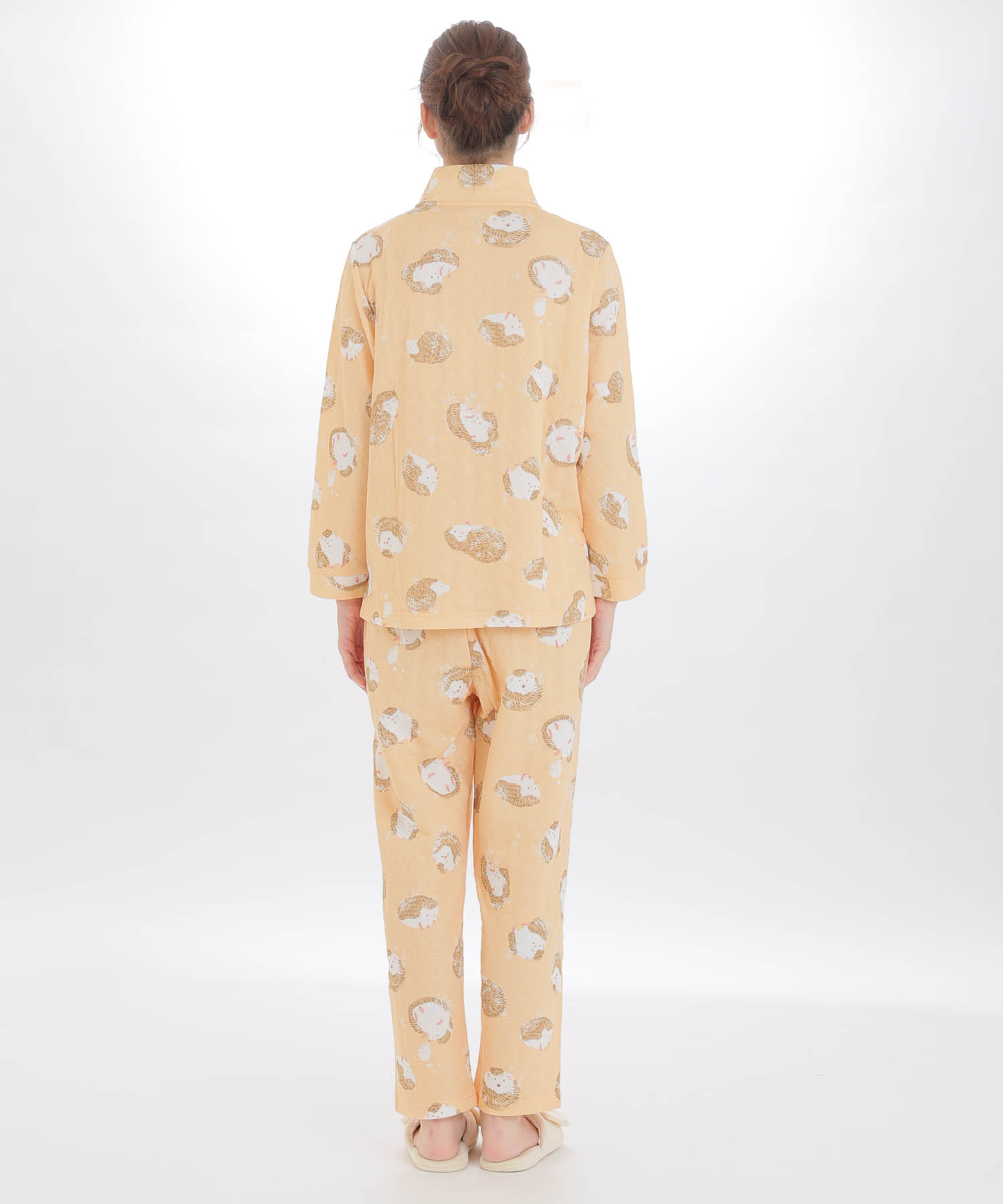 セール 28%OFF】接結（綿入り）はりねずみスタンドカラー
