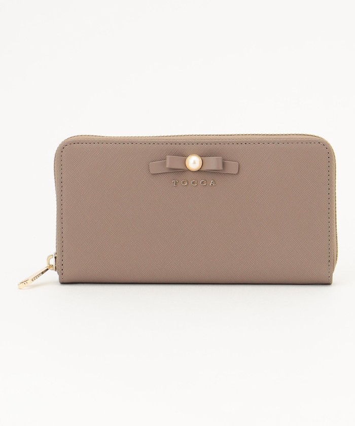 【上品】TOCCAトッカ PEARL KNOT LONGWALLET 長財布 PEARL KNOT LONGWALLET 長財布 / TOCCA | ファッション通販