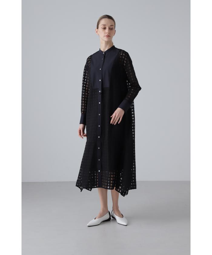 セール 50%OFF】◇エンブロイダリーチェックワンピース セール 50%OFF】◇エンブロイダリーチェックワンピース