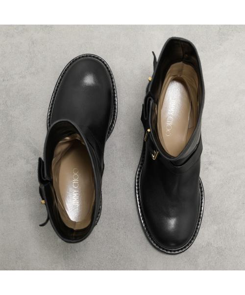 セール 22%OFF】Jimmy Choo ミドルブーツ BIKER II SQM バイカー