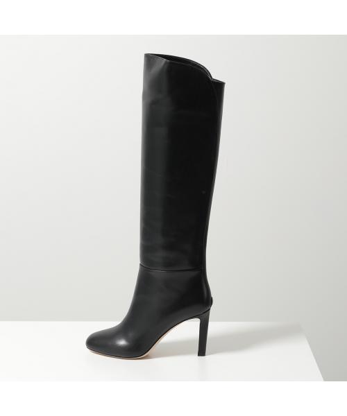 スーパーセール】 JIMMY CHOO 36.5 ヒール ブーティ レザー スーパーセール】 JIMMY CHOO 36.5 ヒール ブーティ レザー