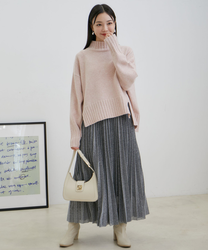 セール 30%OFF】ラメニットプリーツスカート(505496155) | ビス