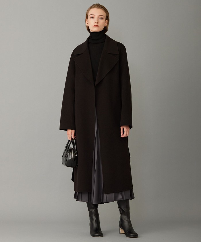 iCB アイシービー＊ウールトレンチコート 4大きめ ベージュ 袖ベルト セール】 Light Trench トレンチ コート （トレンチコート