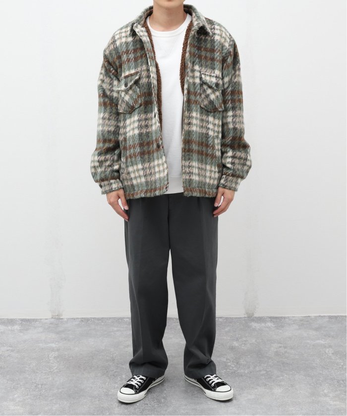 J.S.Homestead / Stead】COUNTRY CHECK BOA SHIRT JACKET(505799064