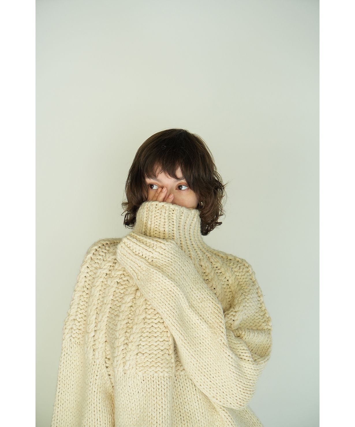 セール】CHUNKY CABLE HAND KNIT TOPS(505796411) | クラネ セール】CHUNKY CABLE HAND KNIT TOPS(505796411) | クラネ