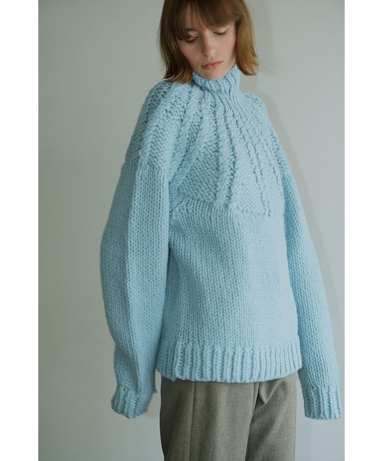セール】CHUNKY CABLE HAND KNIT TOPS(505796411) | クラネ セール】CHUNKY CABLE HAND KNIT TOPS(505796411) | クラネ