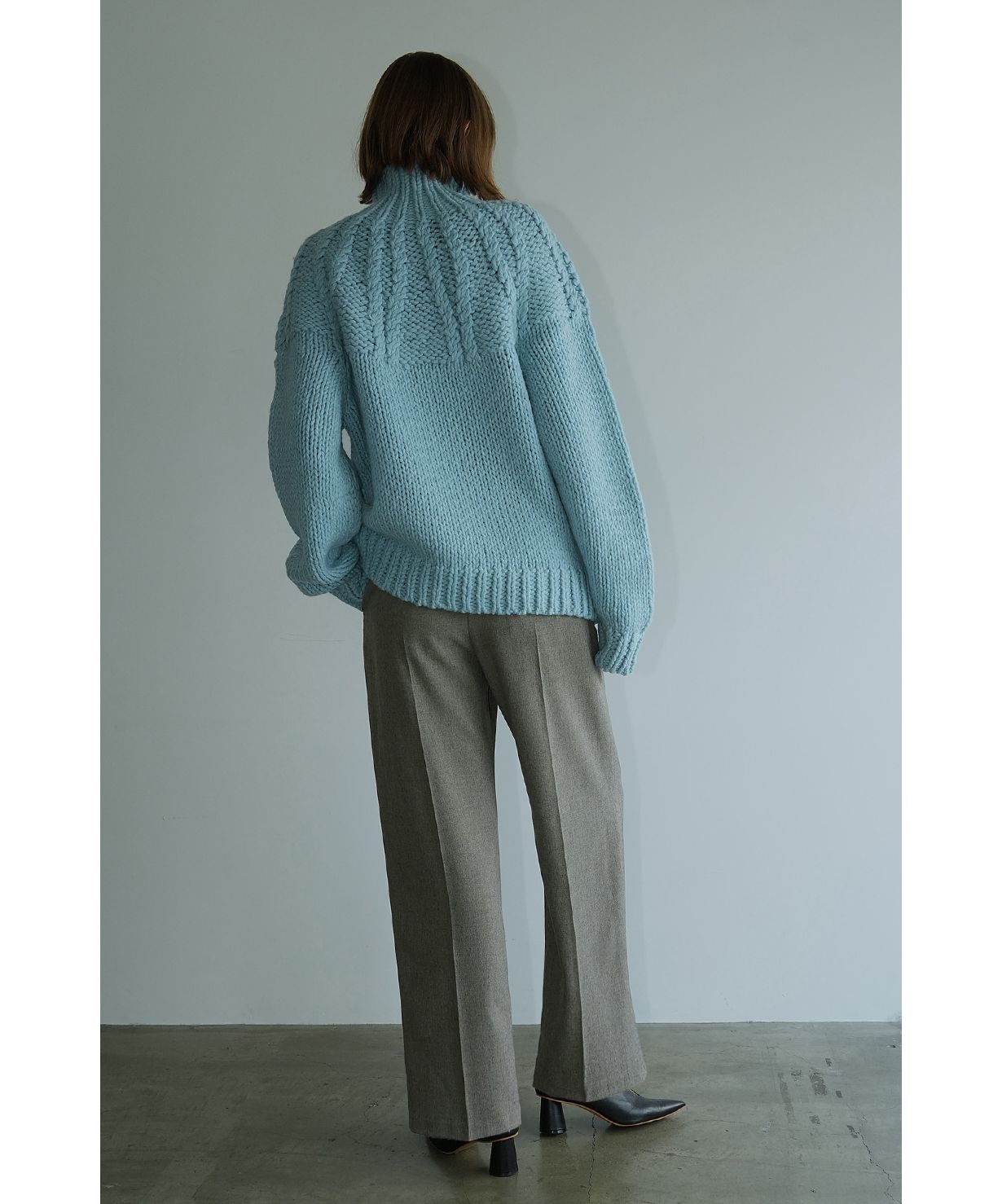 セール】CHUNKY CABLE HAND KNIT TOPS(505796411) | クラネ セール】CHUNKY CABLE HAND KNIT TOPS(505796411) | クラネ