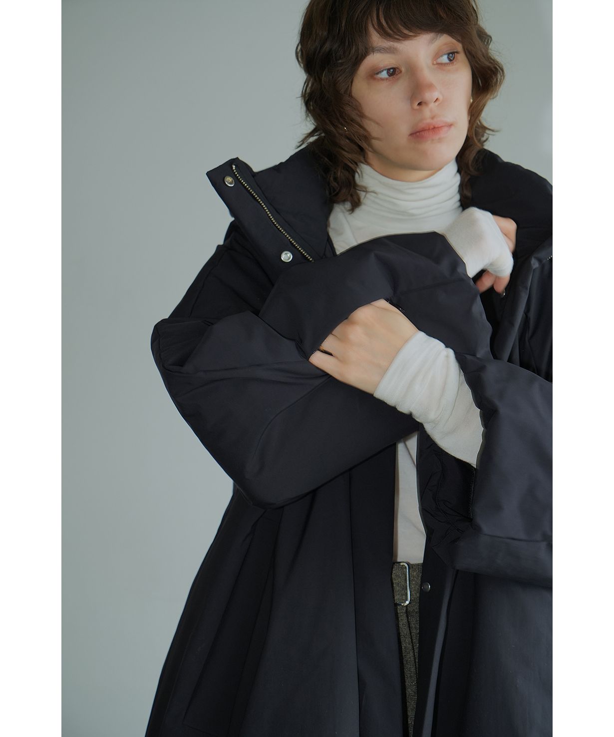 セール 40%OFF】BALLOON HOODIE LONG DOWN COAT(505796415 セール 40%OFF】BALLOON HOODIE LONG DOWN COAT(505796415