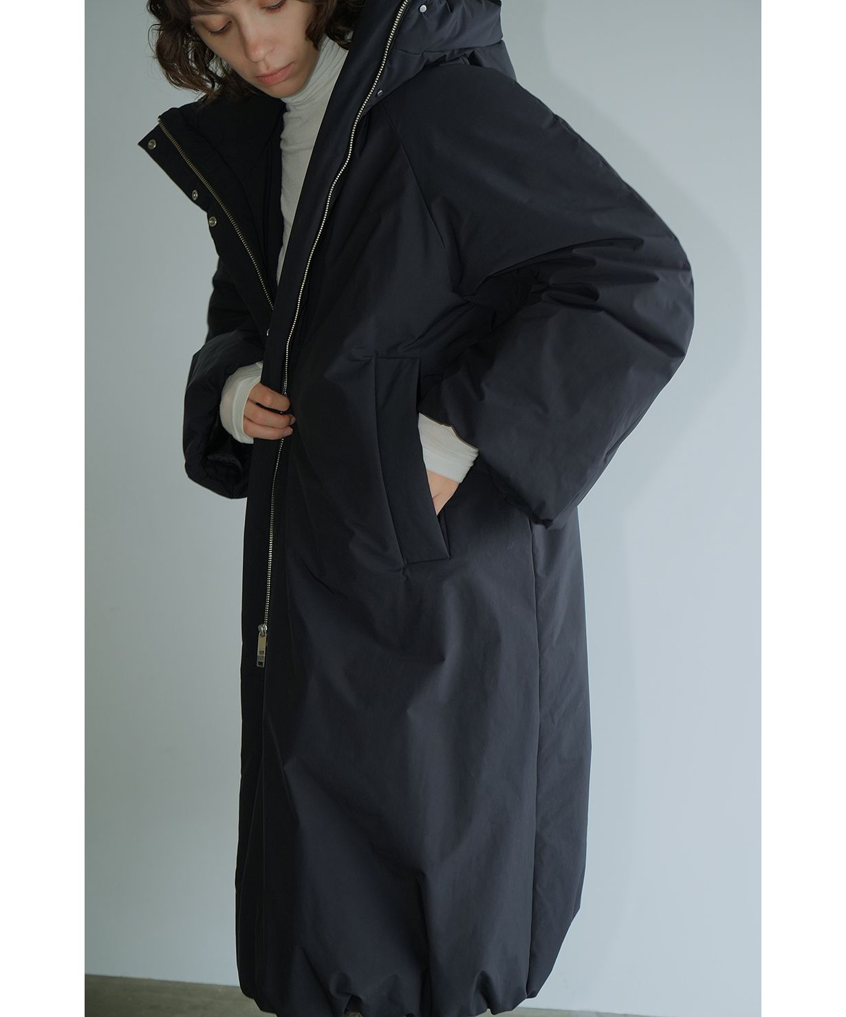 セール 40%OFF】BALLOON HOODIE LONG DOWN COAT(505796415 セール 40%OFF】BALLOON HOODIE LONG DOWN COAT(505796415
