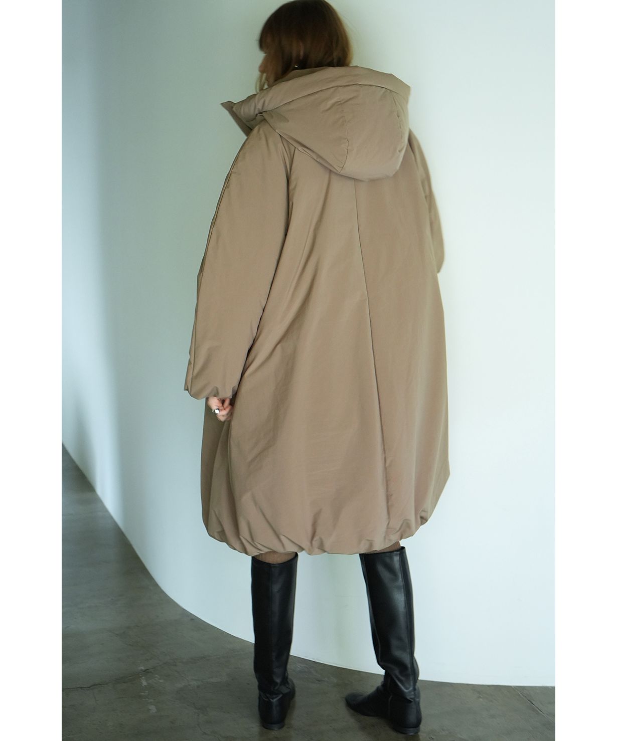 セール 40%OFF】BALLOON HOODIE LONG DOWN COAT(505796415 セール 40%OFF】BALLOON HOODIE LONG DOWN COAT(505796415