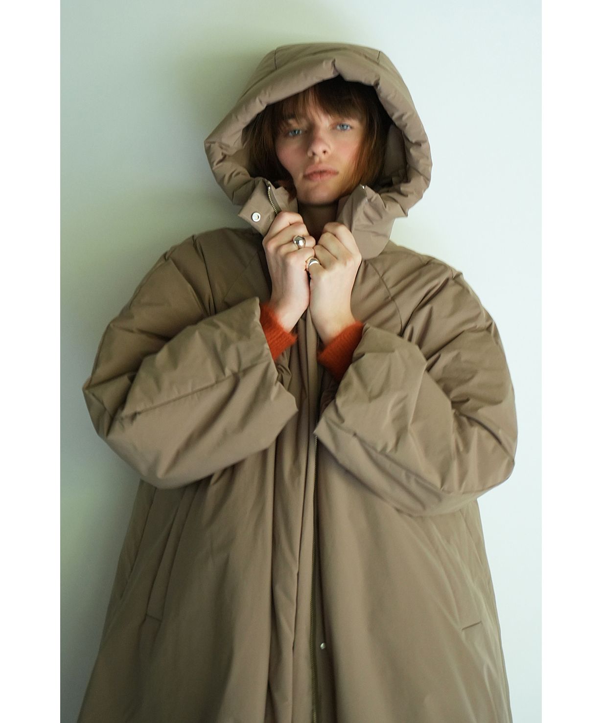 セール 40%OFF】BALLOON HOODIE LONG DOWN COAT(505796415